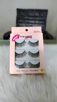 Maange 3d Natural Eyelash 3 pair 21no